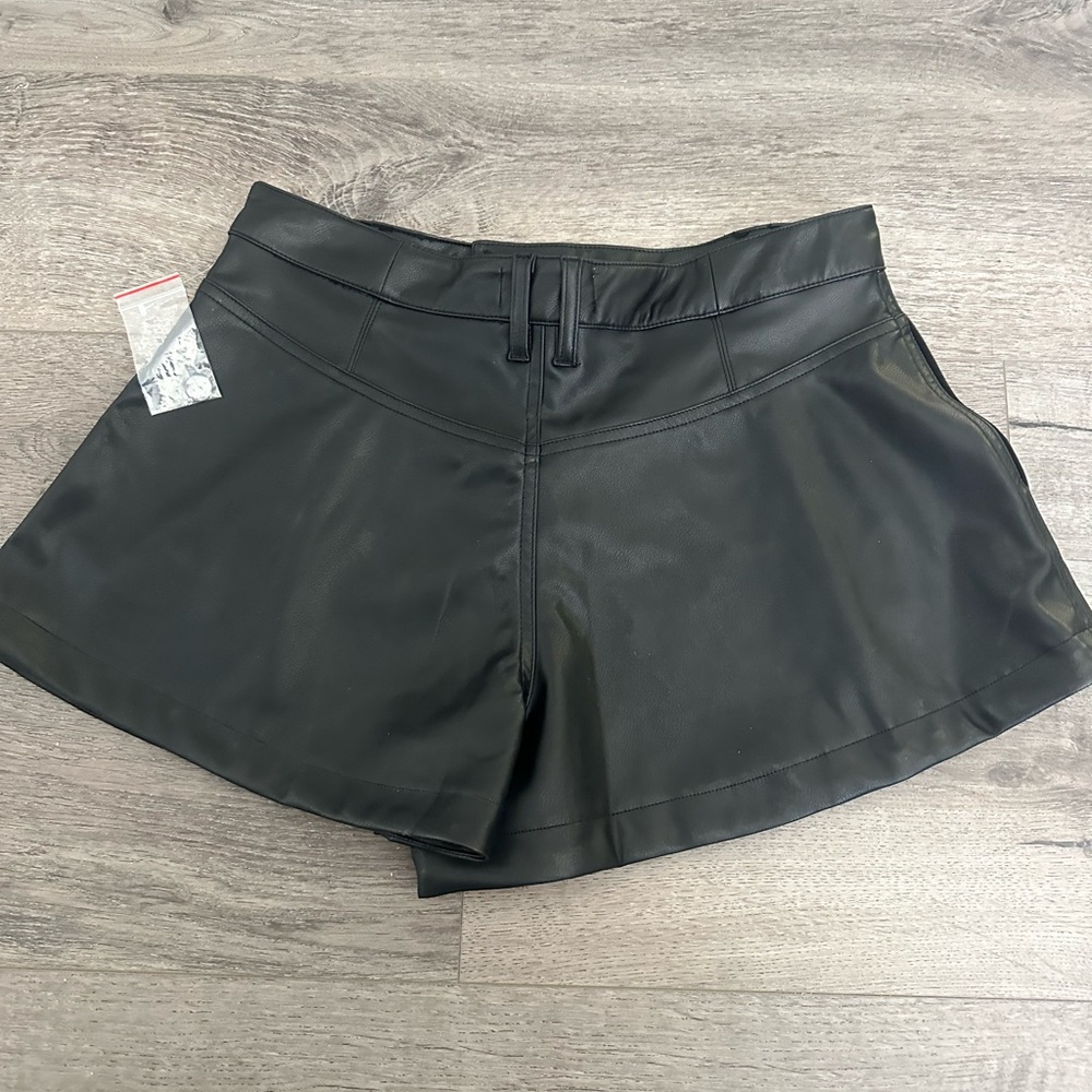 We The Free Leather Shorts